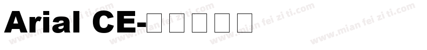 Arial CE字体转换